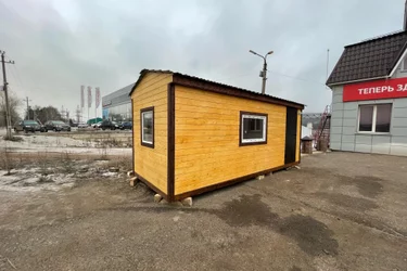 Дачный домик 6000*2300 двухскатная кровля