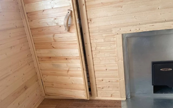 Каркасная баня 4000*2300 двух скатная