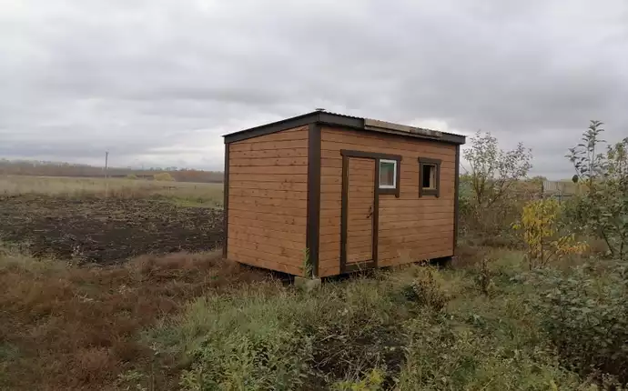 Каркасная баня 4000*2300 односкатная
